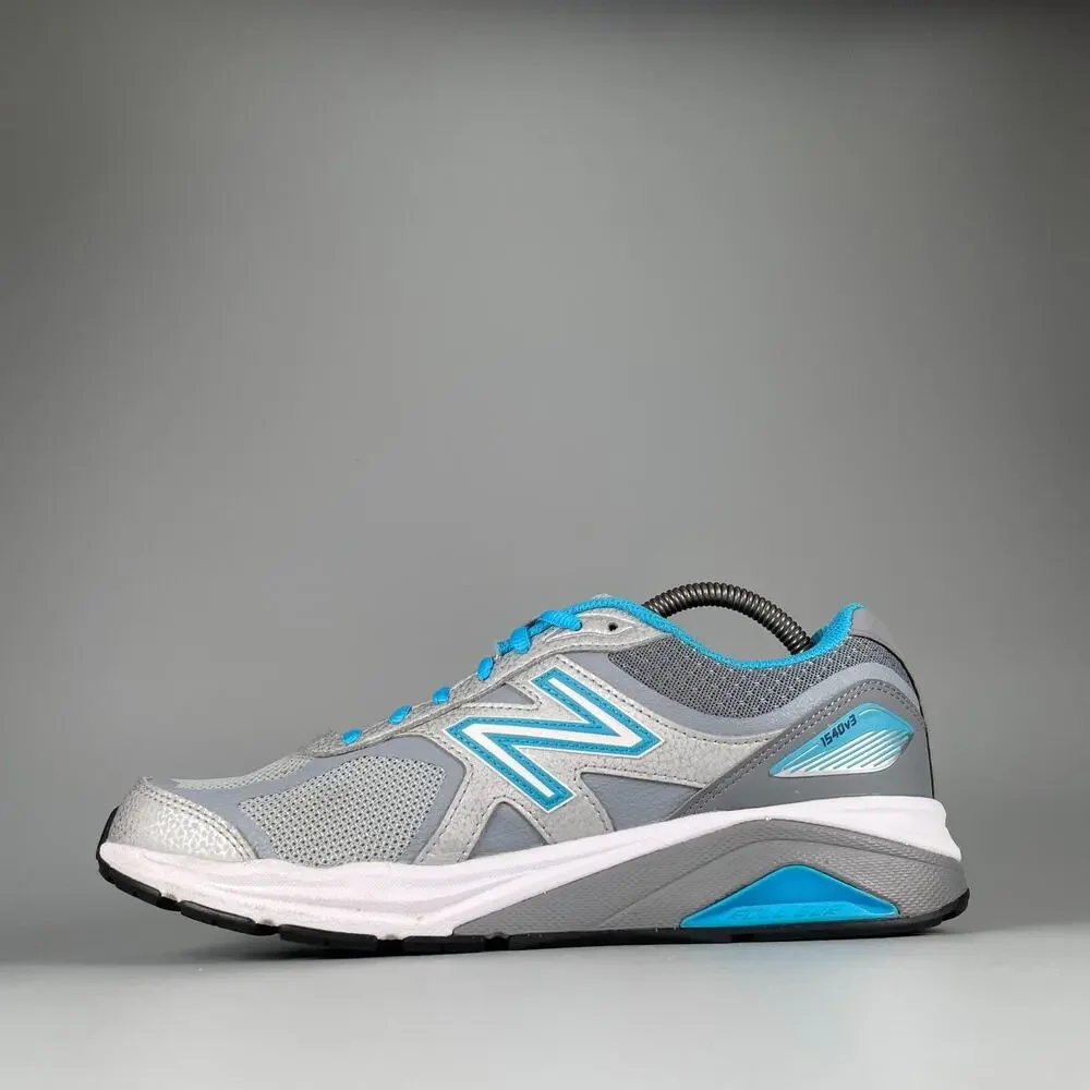 New Balance 1540 V3 Women's Size 10 B Silver Blue Athletic Shoe Casual Sneakers